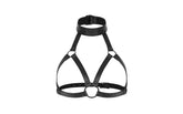 Bedroom Fantasies Chiara Bondage Play Harness Black Cuffs And Restraints